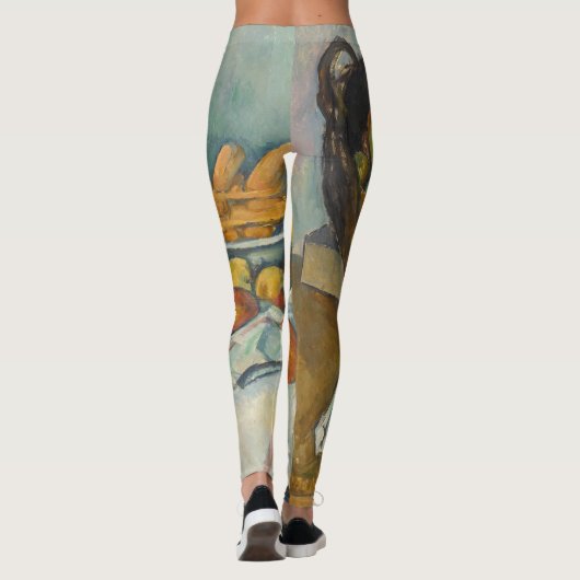 Paul Cezanne - Het mandje appels Leggings (Achterkant)