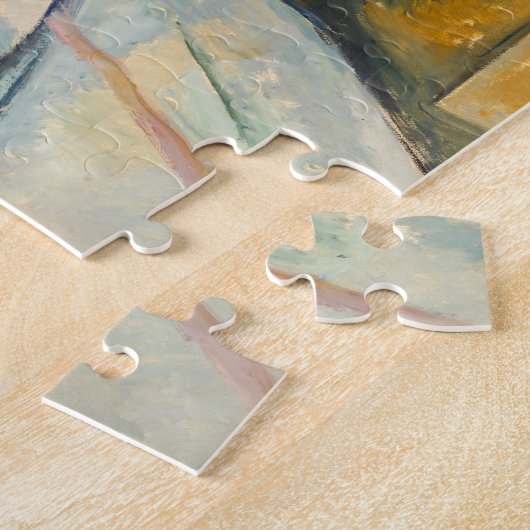 Paul Cezanne - Het mandje appels Legpuzzel (Zijkant)