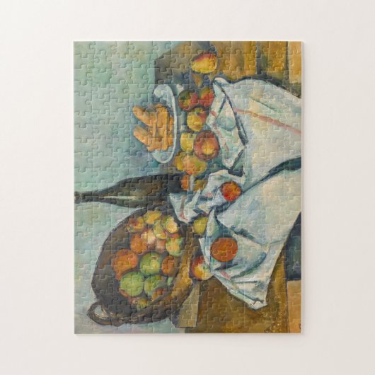 Paul Cezanne - Het mandje appels Legpuzzel (Verticaal)
