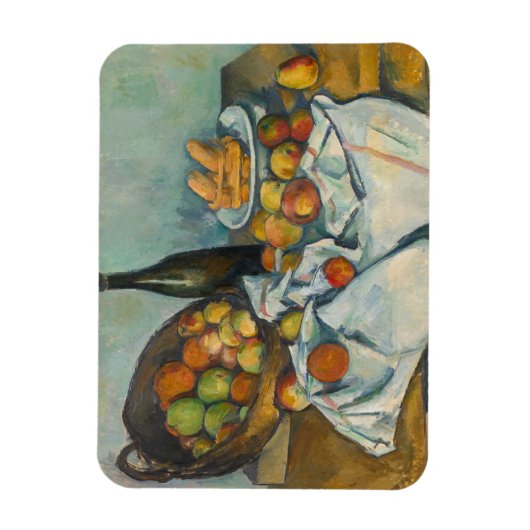 Paul Cezanne - Het mandje appels Magneet (Verticaal)