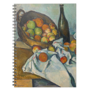 Paul Cezanne - Het mandje appels Notitieboek