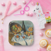 Paul Cezanne - Het mandje appels Papieren Bordje (Feest)