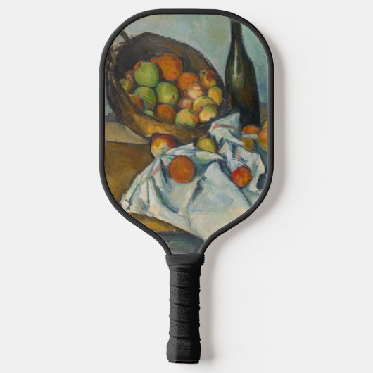 Paul Cezanne - Het mandje appels Pickleball Paddle (Achterkant)