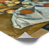 Paul Cezanne - Het mandje appels Poster (Hoek)