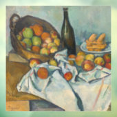 Paul Cezanne - Het mandje appels Raamsticker (Vel 3)