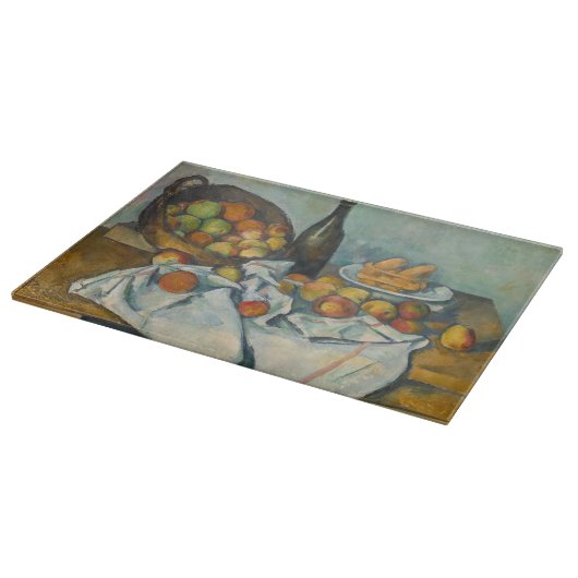 Paul Cezanne - Het mandje appels Snijplank (Hoek)
