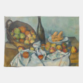 Paul Cezanne - Het mandje appels Theedoek (Horizontaal)