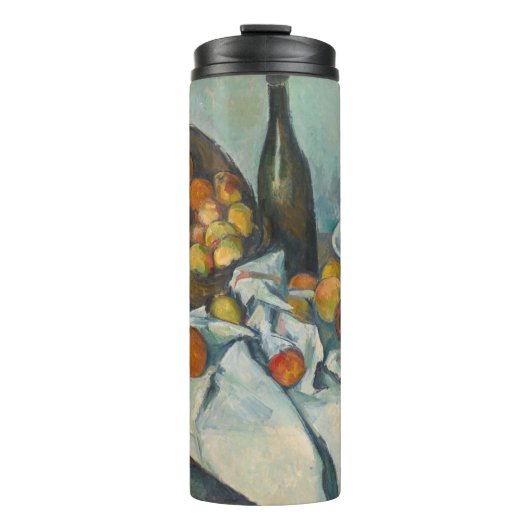 Paul Cezanne - Het mandje appels Thermosbeker (Voorkant)