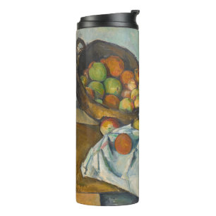 Paul Cezanne - Het mandje appels Thermosbeker