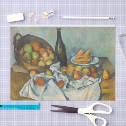 Paul Cezanne - Het mandje appels Tissuepapier (Craft)