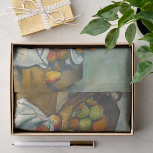 Paul Cezanne - Het mandje appels Tissuepapier (Geschenk)