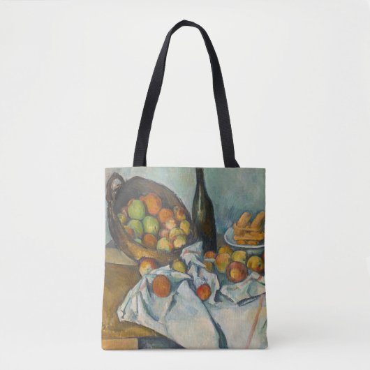 Paul Cezanne - Het mandje appels Tote Bag (Voorkant)