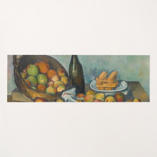 Paul Cezanne - Het mandje appels Yogamat (Voorkant (horizontaal))