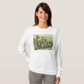 Paul Cezanne | Hillside in Provence, c.1886-90 T-shirt (Voorkant volledig)