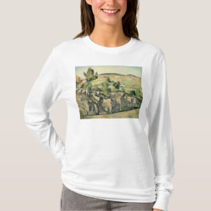 Paul Cezanne   Hillside in Provence, c.1886-90 T-shirt