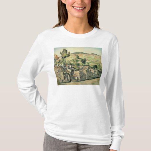 Paul Cezanne | Hillside in Provence, c.1886-90 T-shirt (Voorkant)