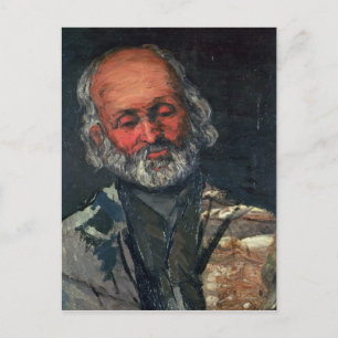 Paul Cezanne   Hoofd van een oud Man, c.1866 Briefkaart