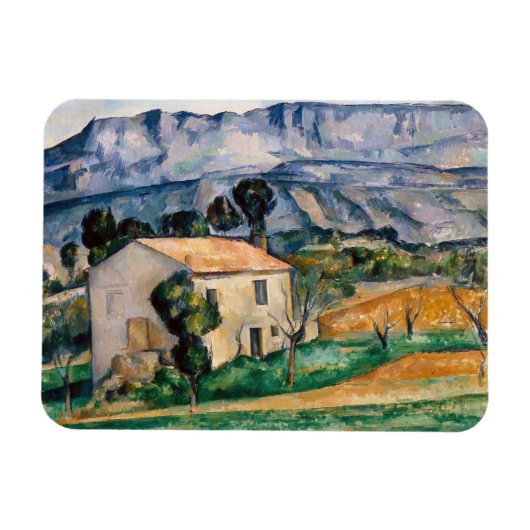 Paul Cezanne - House in Provence Magneet (Horizontaal)