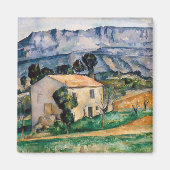 Paul Cezanne - House in Provence Magneet (Voorkant)