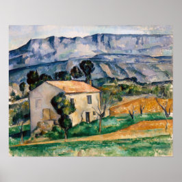 Paul Cezanne - House in Provence Poster