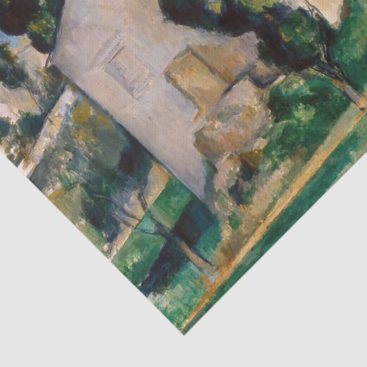 Paul Cezanne - House in Provence Tissuepapier (Detail)