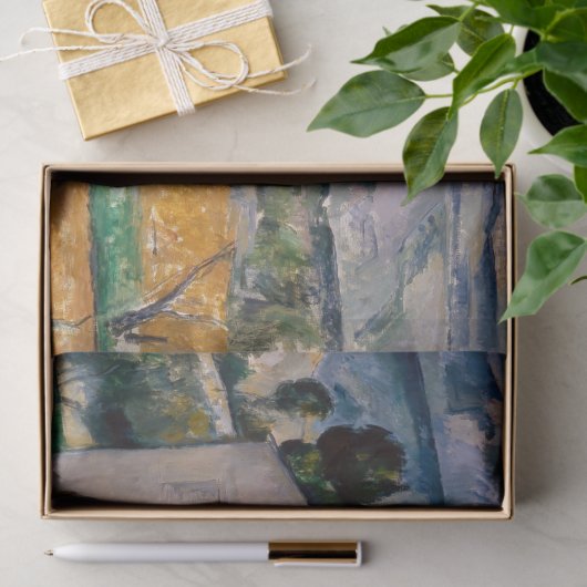 Paul Cezanne - House in Provence Tissuepapier (Geschenk)