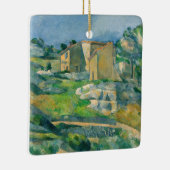Paul Cezanne - Houses in Provence, Riaux Valley Keramisch Ornament (Rechts)