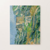 Paul Cezanne - Houses in Provence, Riaux Valley Legpuzzel (Verticaal)