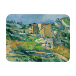 Paul Cezanne - Houses in Provence, Riaux Valley Magneet