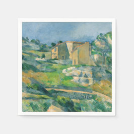 Paul Cezanne - Houses in Provence, Riaux Valley Servet