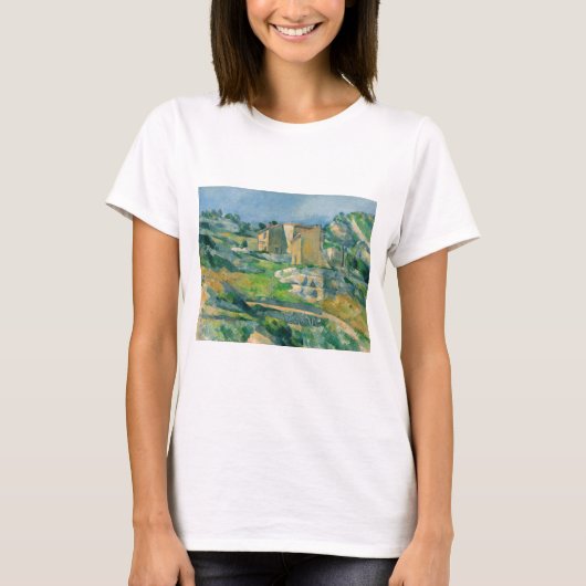 Paul Cezanne - Houses in Provence, Riaux Valley T-shirt (Voorkant)