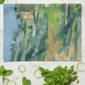 Paul Cezanne - Houses in Provence, Riaux Valley Theedoek (Gevouwen)