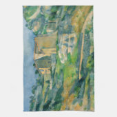 Paul Cezanne - Houses in Provence, Riaux Valley Theedoek (Verticaal)