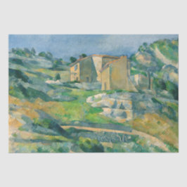 Paul Cezanne - Houses in Provence, Riaux Valley Tissuepapier