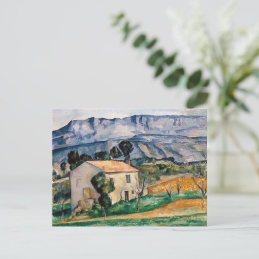 Paul Cezanne - Huis in Provence Briefkaart (Staand voorkant)