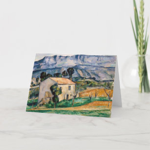 Paul Cezanne - Huis in Provence Kaart