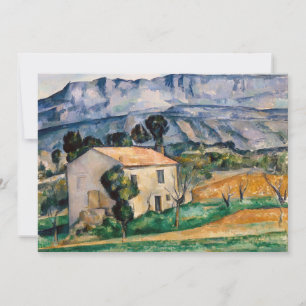 Paul Cezanne - Huis in Provence Kaart