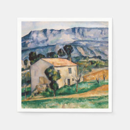 Paul Cezanne - Huis in Provence Servet