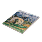 Paul Cezanne - Huis in Provence Tegeltje (Zijkant)