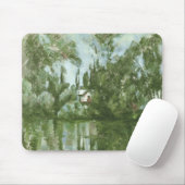 Paul Cezanne | Huis van de Banken van de Marne, 18 Muismat (Met muis)