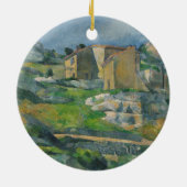 Paul Cezanne | Huishoudens in de Provence: De Riau Keramisch Ornament (Achterkant)