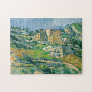 Paul Cezanne - Huizen in Provence, Riaux-vallei Legpuzzel