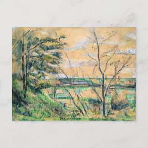 Paul Cezanne in de Oise-vallei Briefkaart