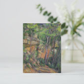 Paul Cezanne | In het park Chateau Noir, c.1896 Briefkaart (Staand voorkant)