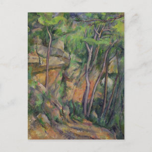 Paul Cezanne   In het park Chateau Noir, c.1896 Briefkaart