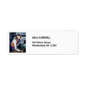 Paul Cezanne - Jongen in de Rode Vest Etiket (Voorkant)