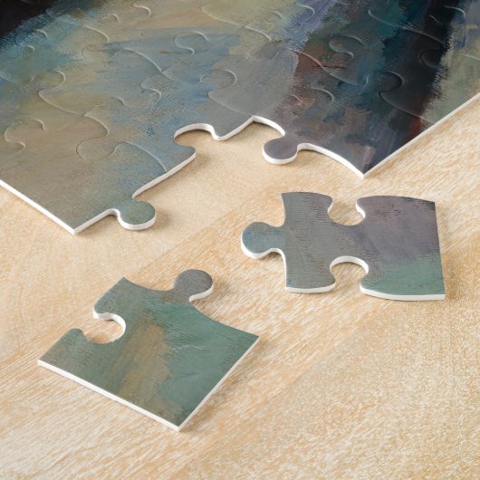 Paul Cezanne - Jongen in de Rode Vest Legpuzzel (Zijkant)