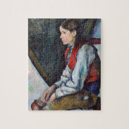 Paul Cezanne - Jongen in de Rode Vest Legpuzzel