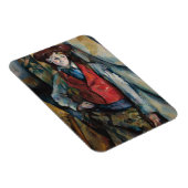 Paul Cezanne - Jongen in de Rode Vest Magneet (Rechterzijde)