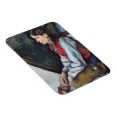 Paul Cezanne - Jongen in de Rode Vest Magneet (Rechterzijde)